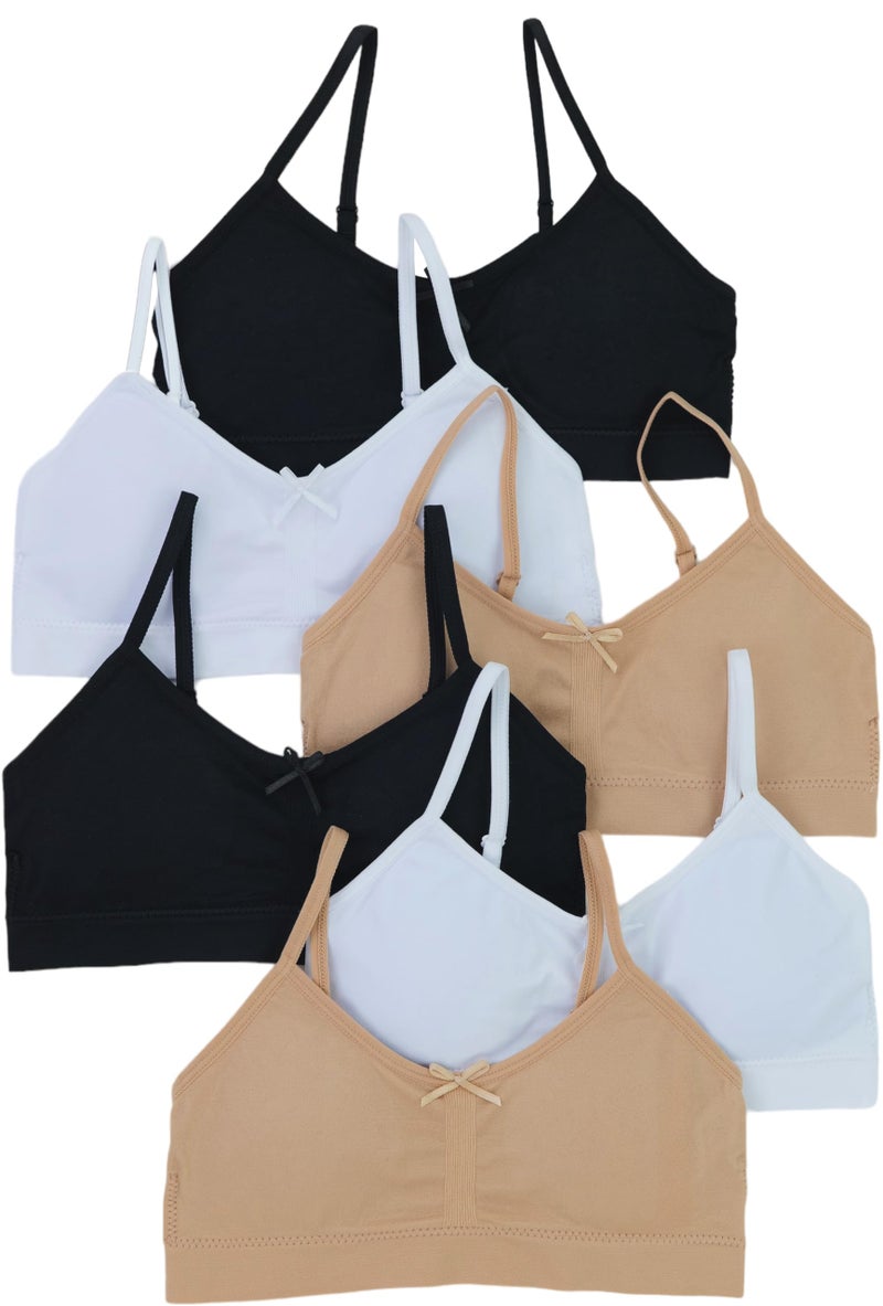 ToBeInStyle Girlsâ€™ Basic Pack of 6 Training Bras - Assorted - L/XL - Image 5